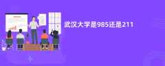 武汉大学是985还是211