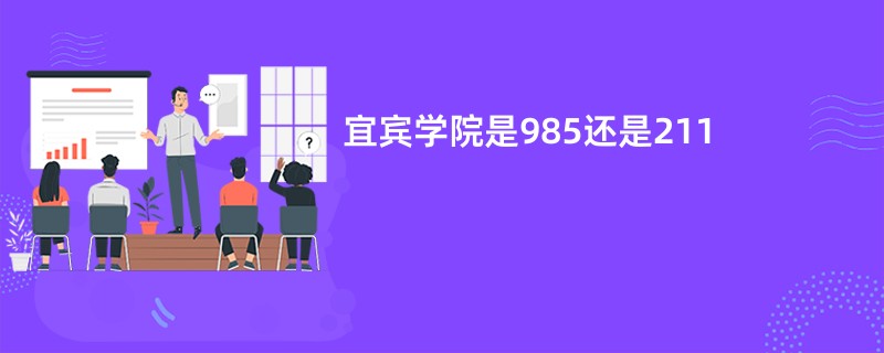 宜宾学院是985还是211