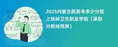 2025内蒙古新高考多少分能上铁岭卫生职业学院（录取分数线预测）