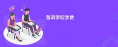 普洱学院学费多少钱一年(2026收费标准明细)