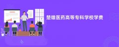 楚雄医药高等专科学校学费一年多少钱(2026收费标准明细)