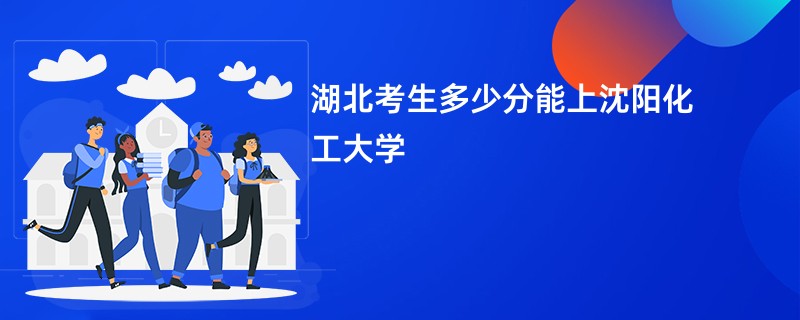 湖北考生多少分能上沈阳化工大学