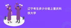 2026辽宁高考多少分可以上重庆科技大学(录取分数线预测)