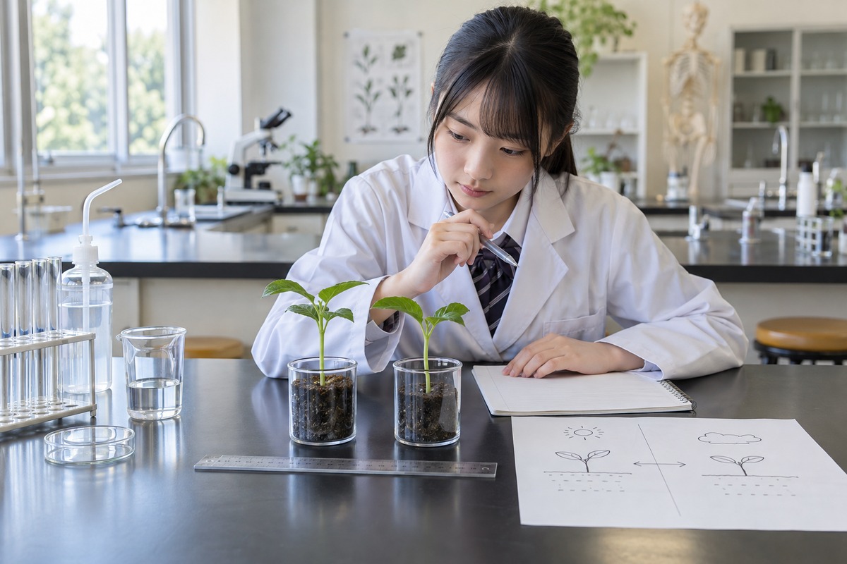 生物实验题结论总写不准：沿着自变量、指标和范围完成表达