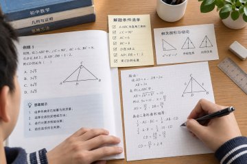 数学选择题总漏掉隐含条件：用条件清单做二次核验